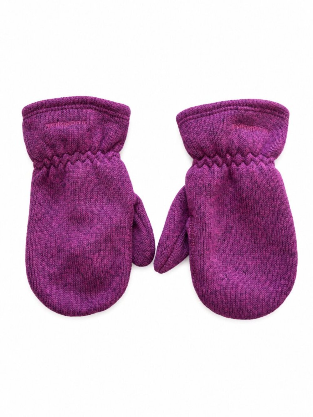 Patagonia Purple Knit Fleece Mittens Kids Size S